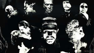 Universal Monsters In Action. Wallpaper