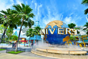 Universal Studios Singapore Iconic Globe Wallpaper