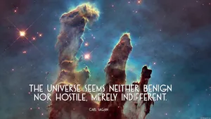 Universe Is Merely Indifferent Desktop Wallpaper