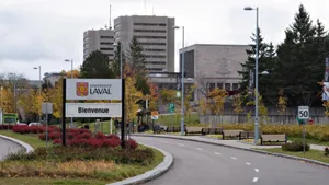 Universite Laval Entrance Sign Wallpaper