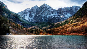 University Of Colorado At Boulder Mountain Lake Wallpaper