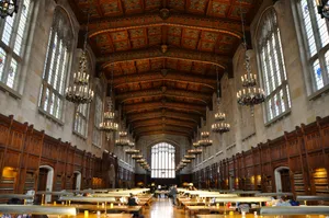 University Of Michigan-ann Arbor Beautiful Library Wallpaper