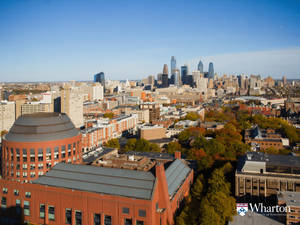 University Of Pennsylvania Overhead Shot Wallpaper