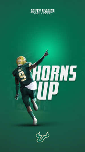 University Of South Florida Bulls Horns Up Wallpaper