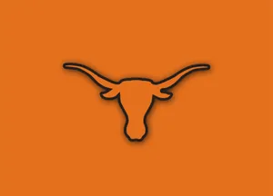 University Of Texas Longhorns Black And Orange Wallpaper
