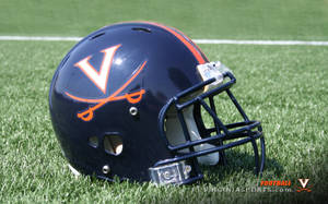 University Of Virginia Cavaliers Helmet Logo Wallpaper