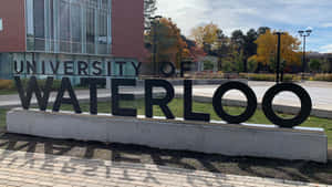 Universityof Waterloo Signage Wallpaper