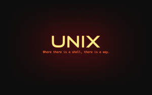 Unix Software Program Logo Wallpaper