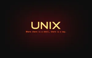 Unix Software Program Logo Wallpaper