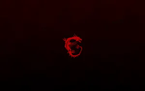 Unleash Red Dragon Power With Msi Wallpaper