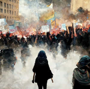 Unleash The Black Magic Woman Wallpaper