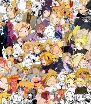 Unleash The Electric Power Of Denki Kaminari Wallpaper