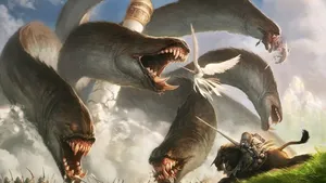 Unleash The Hydra In Magic The Gathering: Apocalypse Wallpaper