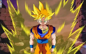 Unleash The Incredible Power Of Mystic Gohan Wallpaper