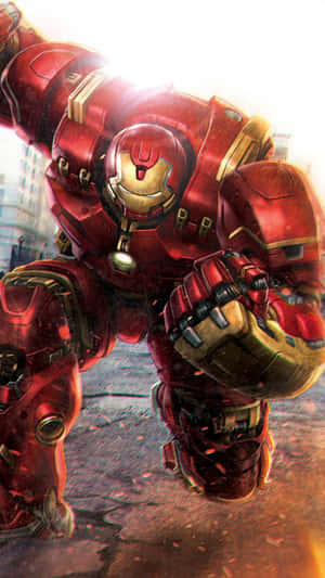 Unleash The Marvel Fan In You With The Cool Iron Man Iphone Wallpaper