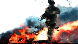 Unleash The Mayhem With Call Of Duty Weapons Wallpaper