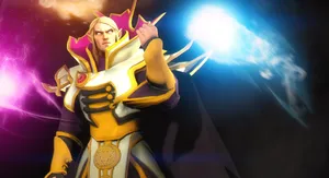 Unleash The Power - Dota 2 Invoker In Action Wallpaper