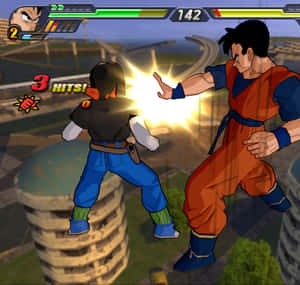 Unleash The Power Of Dragon Ball Z With Video Games Wallpaper