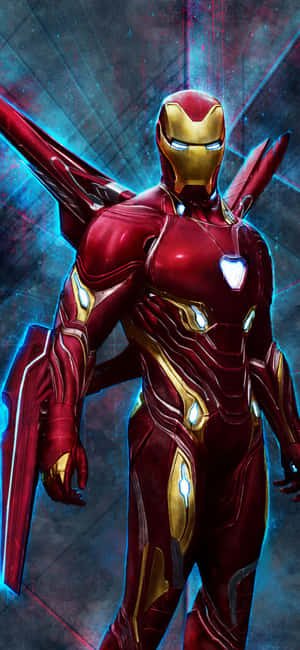 Unleash The Power Of Iron Man With The Iphone X Wallpaper