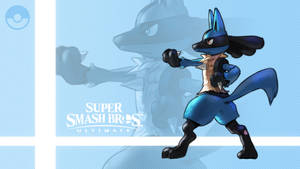 Unleash The Power Of Lucario In Super Smash Bros Ultimate Wallpaper