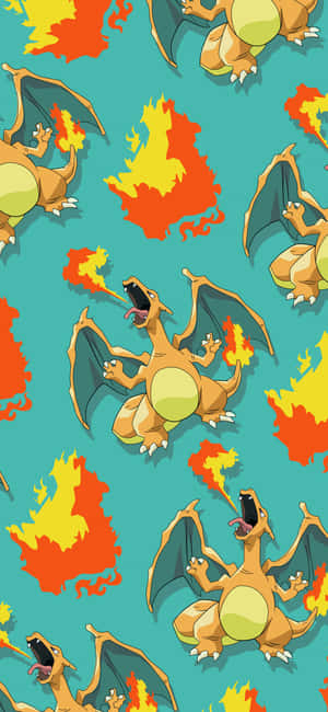 Unleash The Power Of Pokemon Charizard Wallpaper