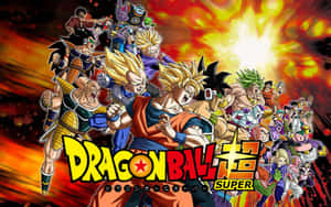 Unleash The Power Of Super Saiyan Heroes! Wallpaper