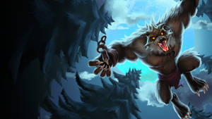 Unleash The Power Of Warwick With League Of Legends Wallpaper