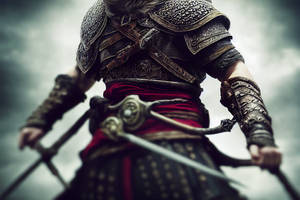 Unleash The Viking Warrior - Ac Valhalla Ornate Viking Armour Wallpaper