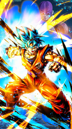 Unleash Your Anger, Like Goku! Wallpaper