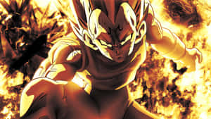 Unleash Your Inner Power With Cool Vegeta Wallpaper