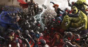 Unleash Your Inner Superhero With The Avengers Laptop Wallpaper