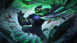 Unleash Your Potential With A League Of Legends Laptop Wallpaper