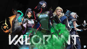 Unleash Your Power With The Valorant Agents Wallpaper