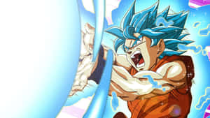 Unleash Your Super Saiyan Power! Wallpaper