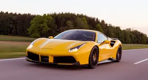 Unleashed Power Of Ferrari 488 Gtb Wallpaper