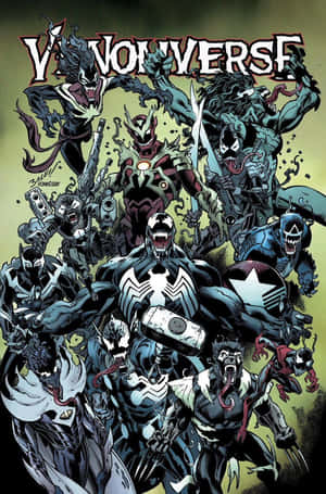Unleashing Chaos In Venomverse Wallpaper