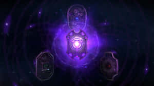 Unleashing The Chronosphere - Faceless Void In Battle Wallpaper