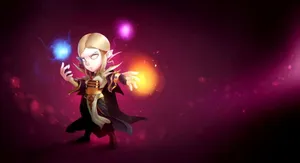 Unleashing The Power - Dota 2 Invoker In Action Wallpaper
