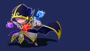 Unleashing The Power Of The Invoker In Dota 2 Wallpaper