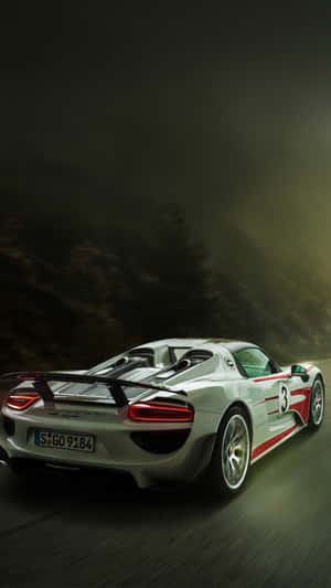 Unleashing The Power Of The Porsche 918 Spyder Wallpaper