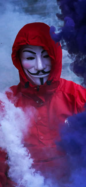 Unlock A Revolutionary New Iphone With Anonymous Wallpaper