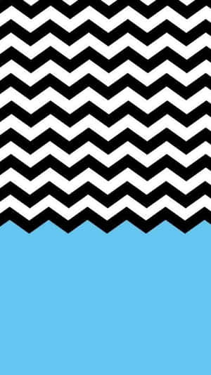 Unlock A Stylish Look With A Chevron Iphone Wallpaper