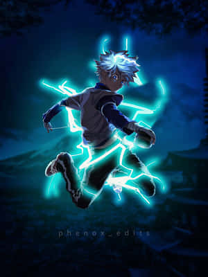 Unlock Powerful Performance With Killua Phone Wallpaper