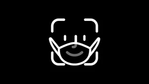 Unlock The Future With Face Id Wallpaper