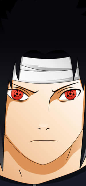 Unlock The Limitless Power Of The Uchiha Iphone. Wallpaper