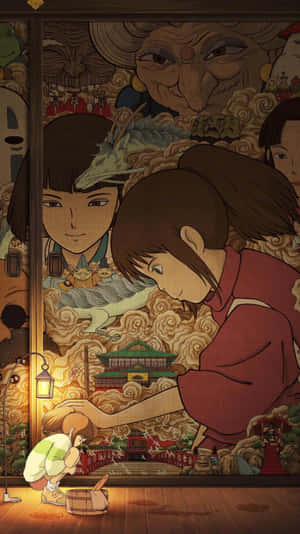 Unlock The Magical World Of Haku In Spirited Away Wallpaper