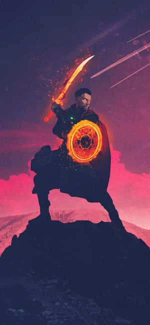 Unlock The Mystic Arts With The New Doctor Strange Iphone Wallpaper