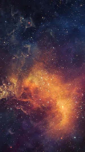 Unlock The Possibilities Of Android Technology In Space Wallpaper