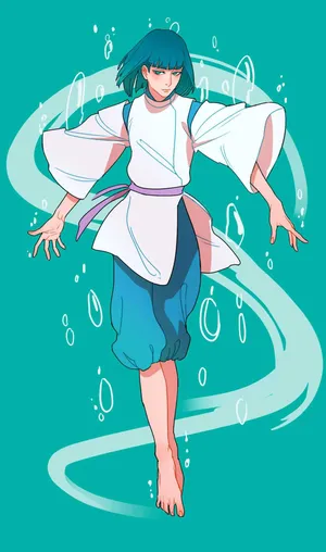 Unlock The Power Of Haku Spirited Away With The Most Advanced Phone Wallpaper