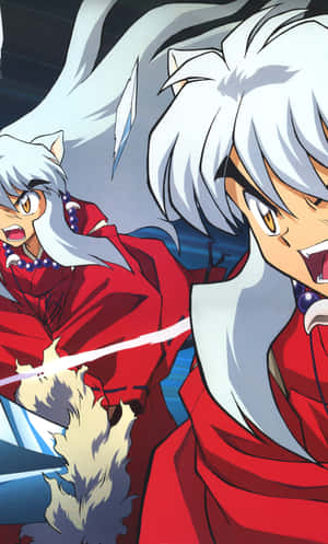 Unlock The Power Of Inuyasha On Your Iphone Wallpaper